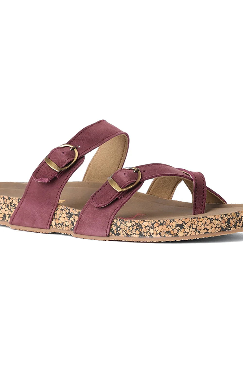SOLES Strappy Cork Base Flats