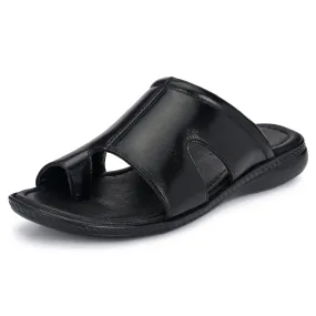 Sophisticated Relaxation: Men's Leather Slip-Ons