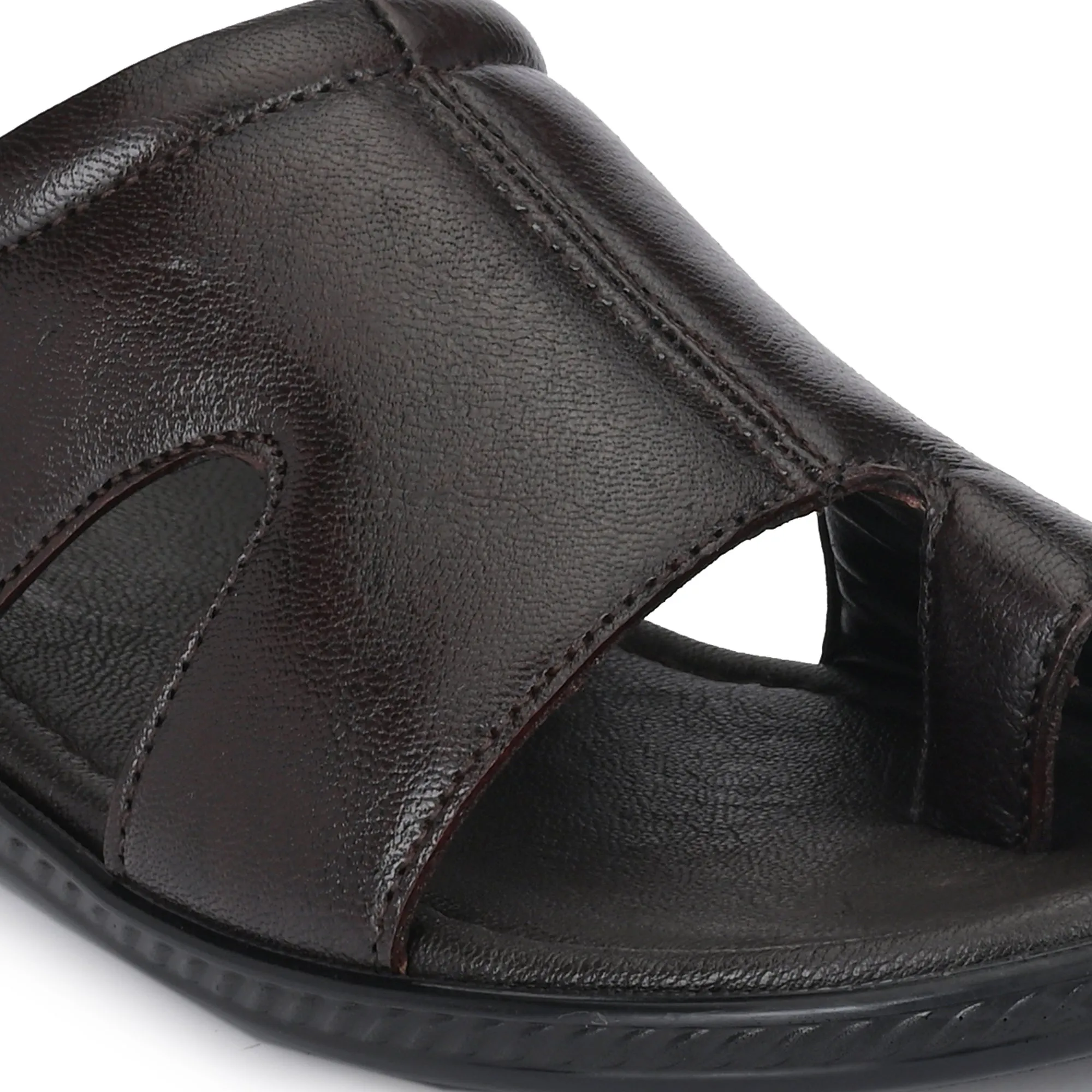 Sophisticated Relaxation: Men's Leather Slip-Ons