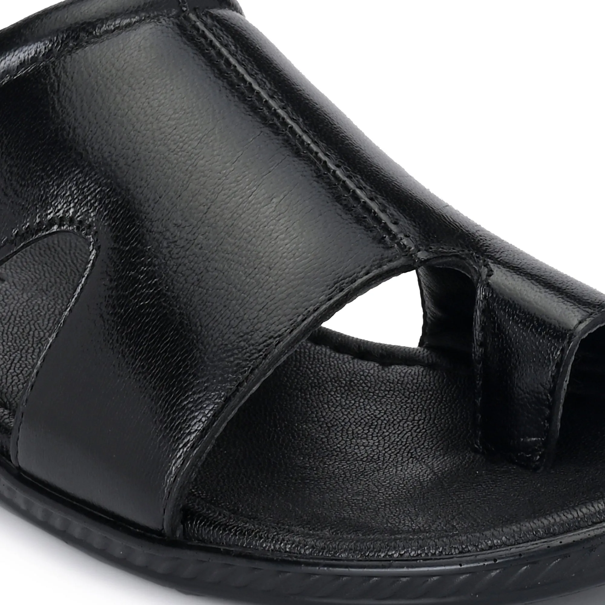 Sophisticated Relaxation: Men's Leather Slip-Ons