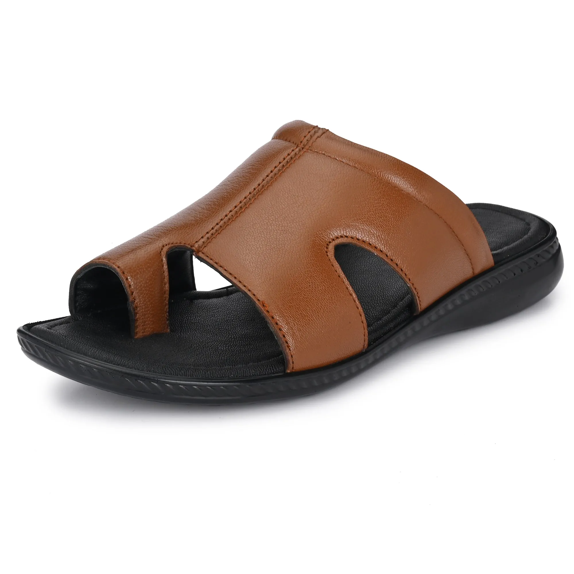 Sophisticated Relaxation: Men's Leather Slip-Ons