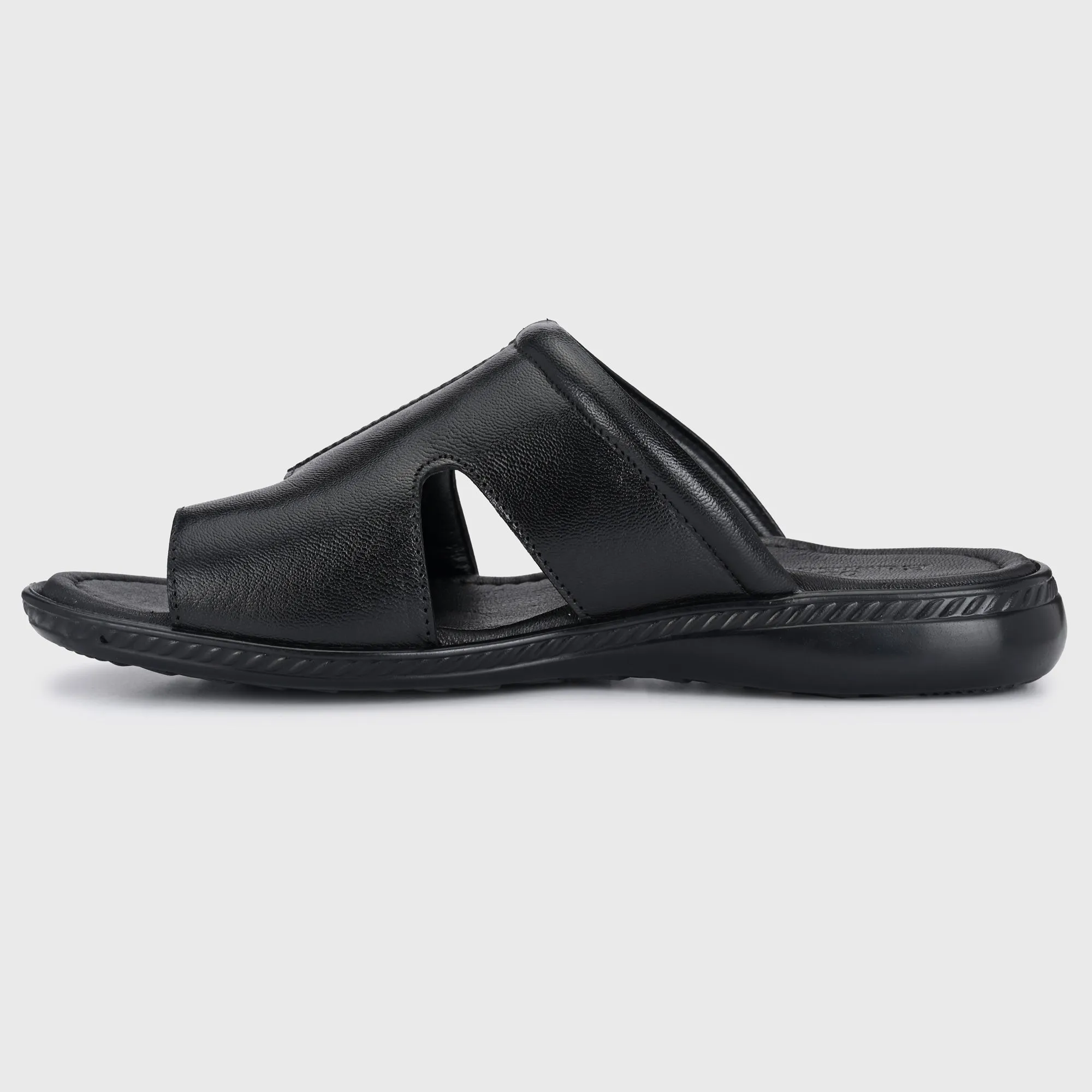 Sophisticated Relaxation: Men's Leather Slip-Ons