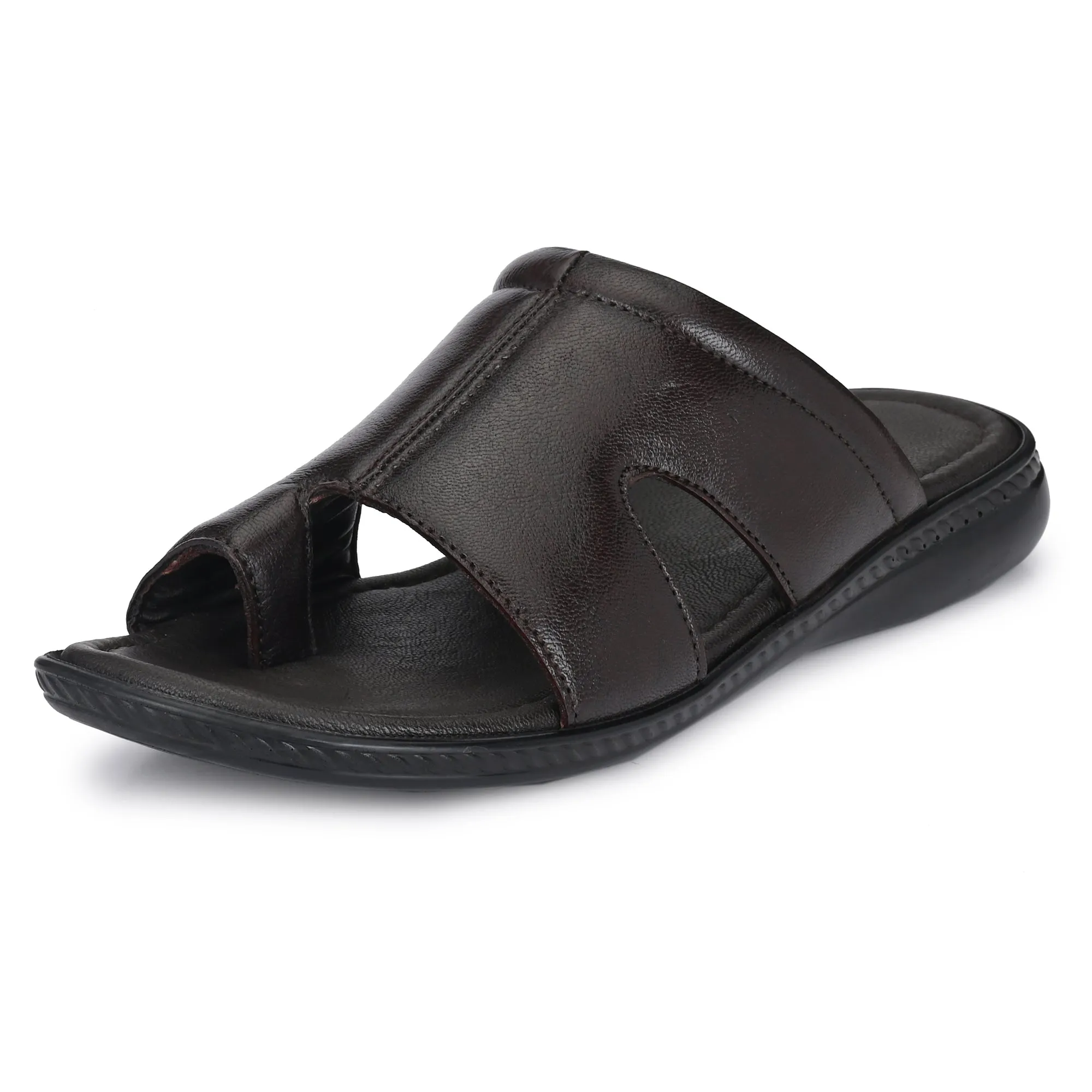 Sophisticated Relaxation: Men's Leather Slip-Ons