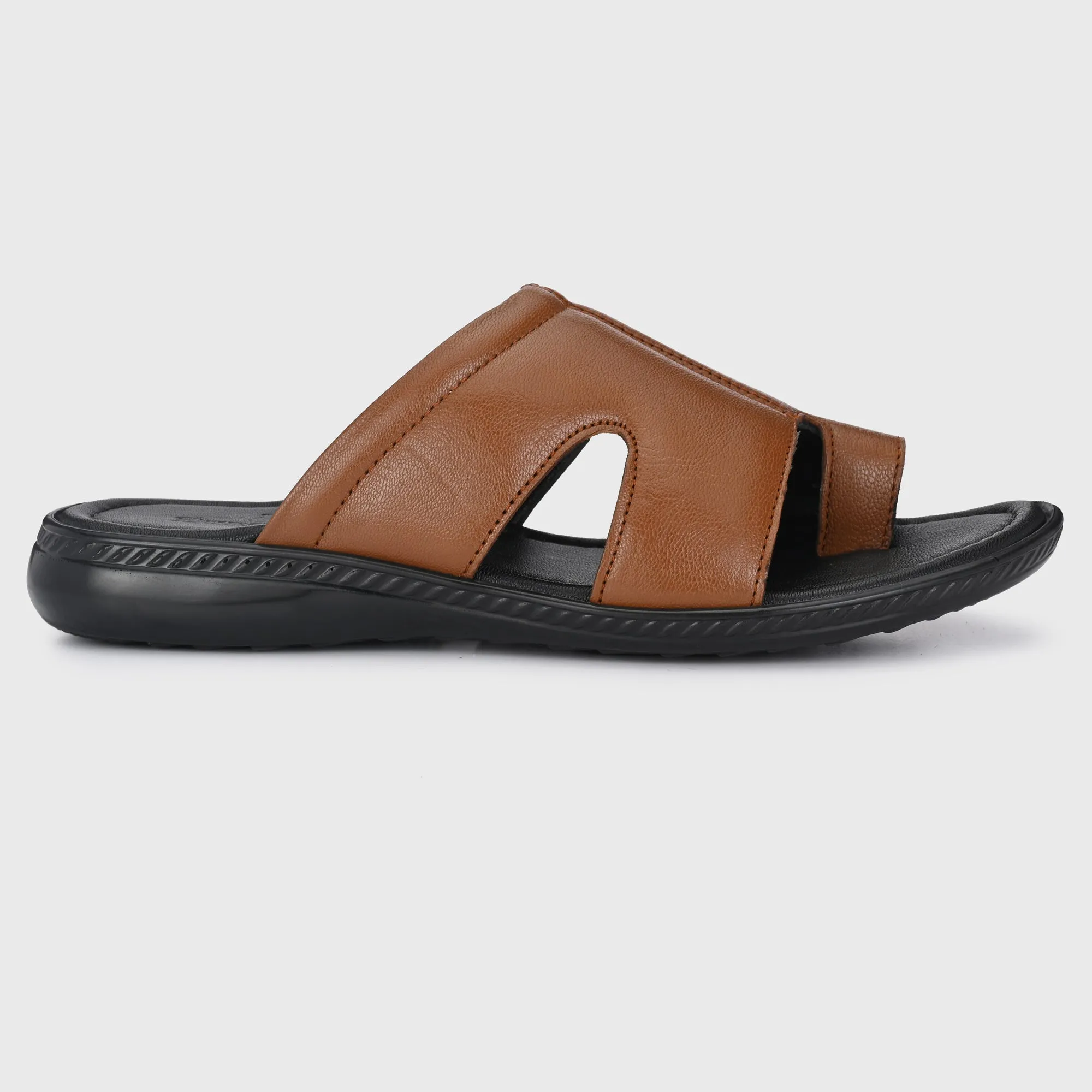 Sophisticated Relaxation: Men's Leather Slip-Ons