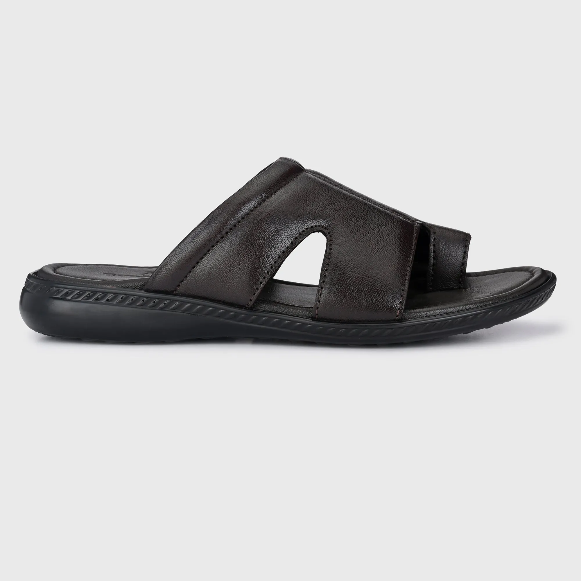 Sophisticated Relaxation: Men's Leather Slip-Ons