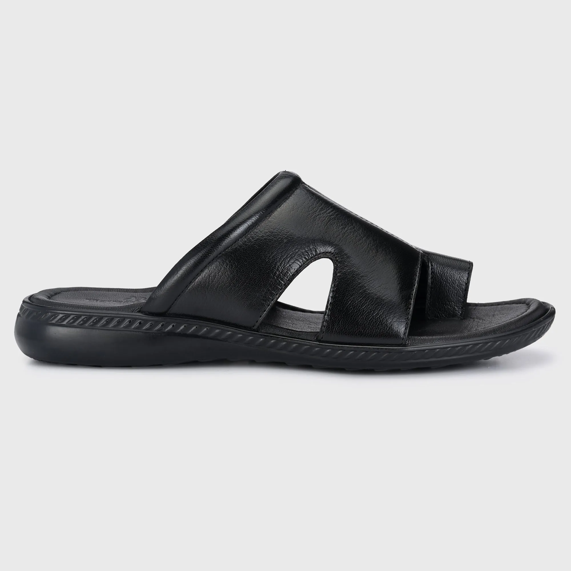 Sophisticated Relaxation: Men's Leather Slip-Ons