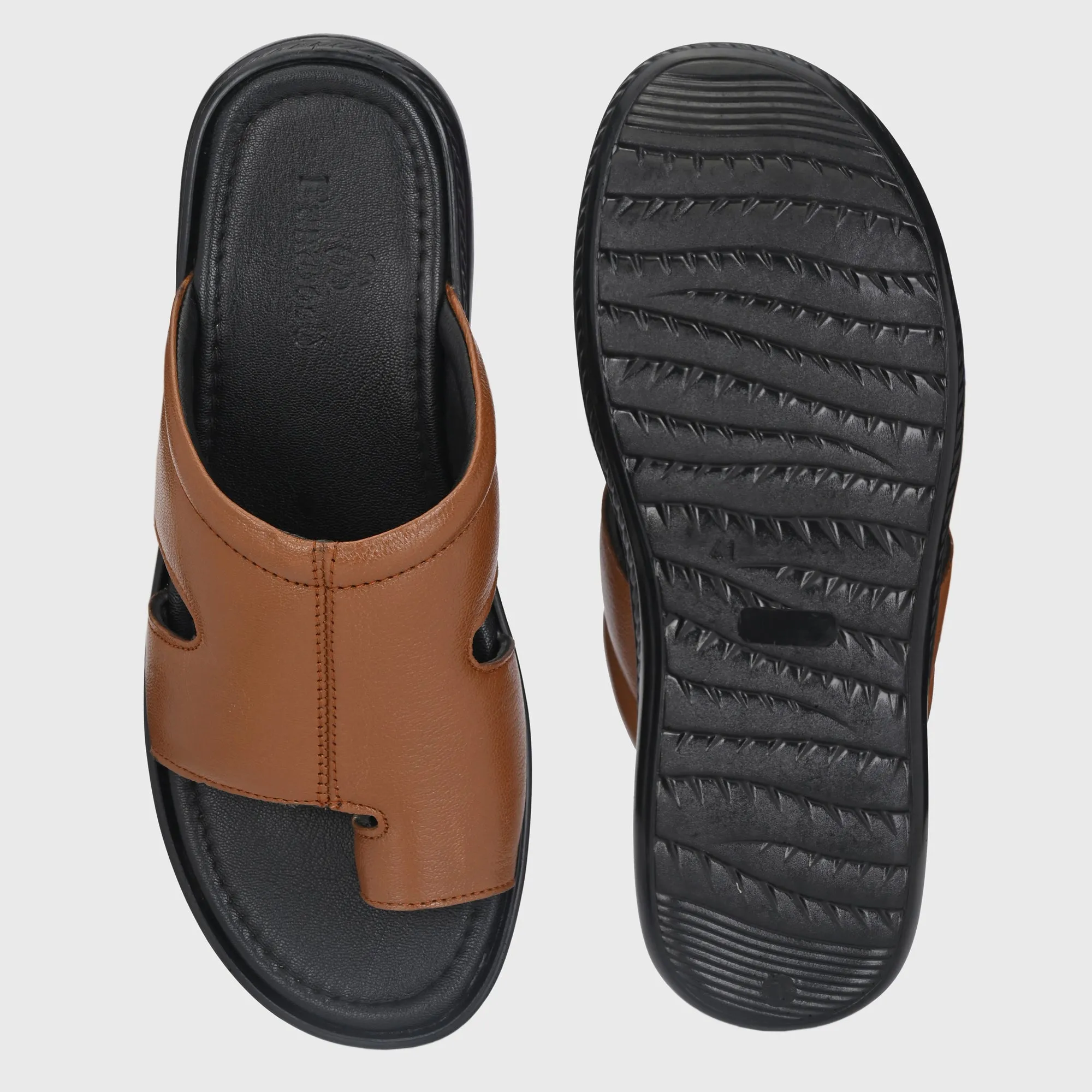 Sophisticated Relaxation: Men's Leather Slip-Ons