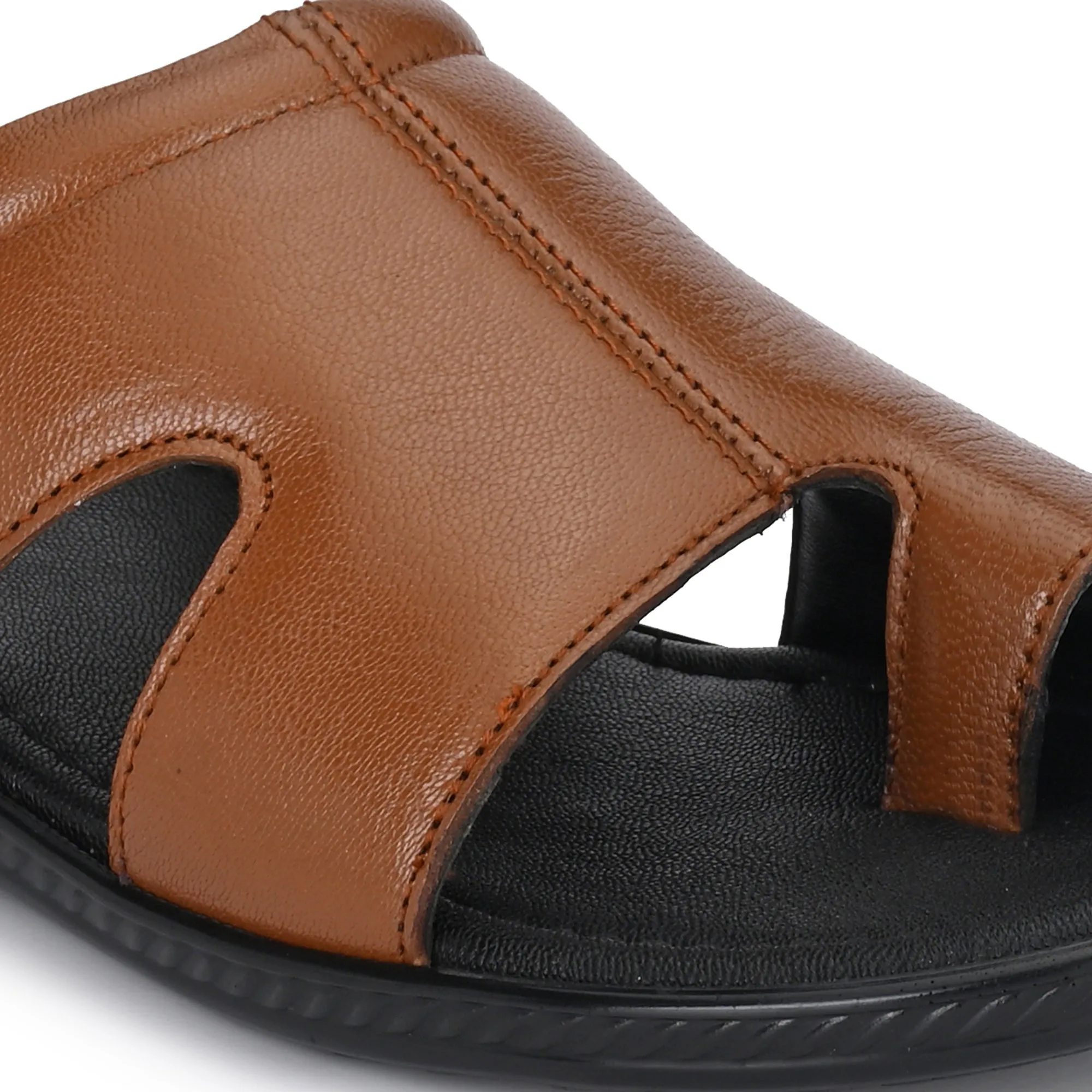 Sophisticated Relaxation: Men's Leather Slip-Ons