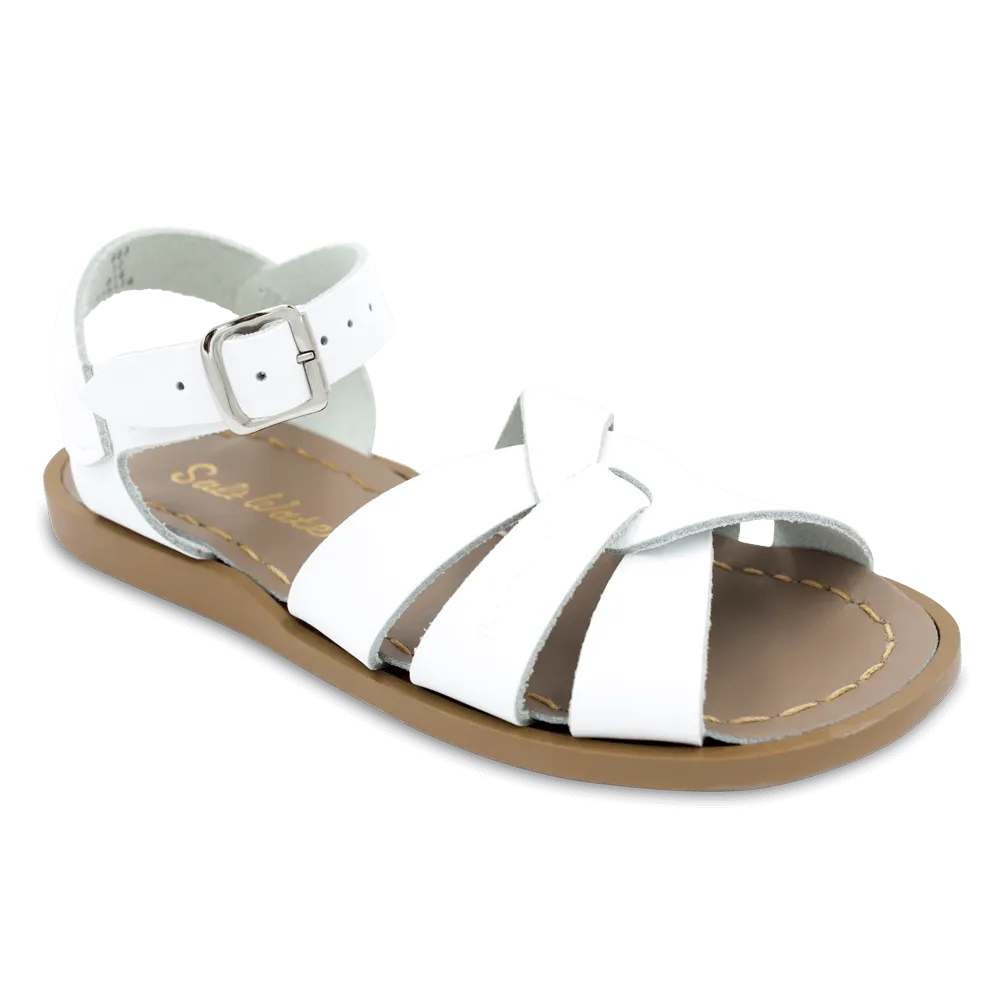 Sun San Little Kid's Salt Water Original Sandal - White 883