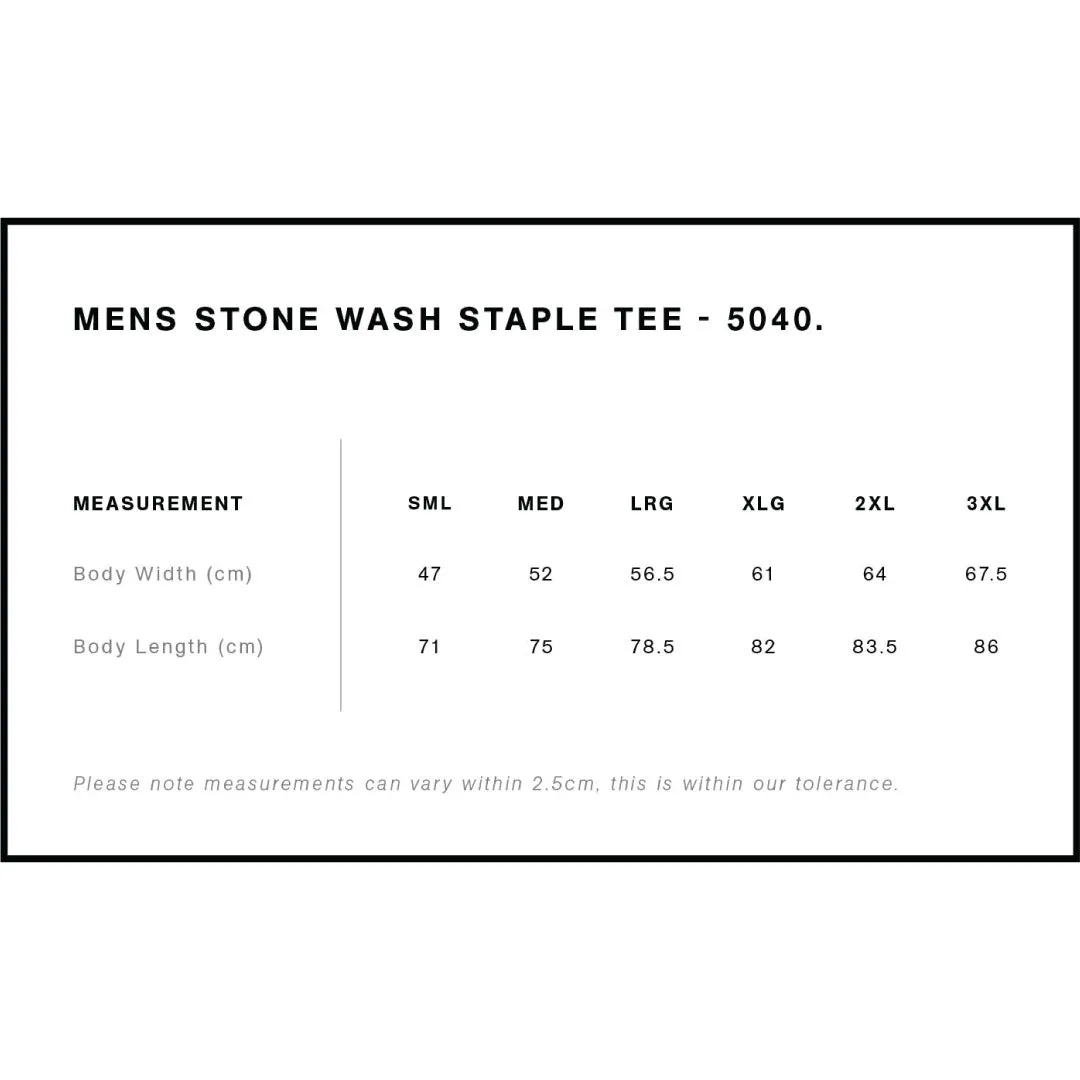 The Stone Wash Tee | Mens | Short Sleeve