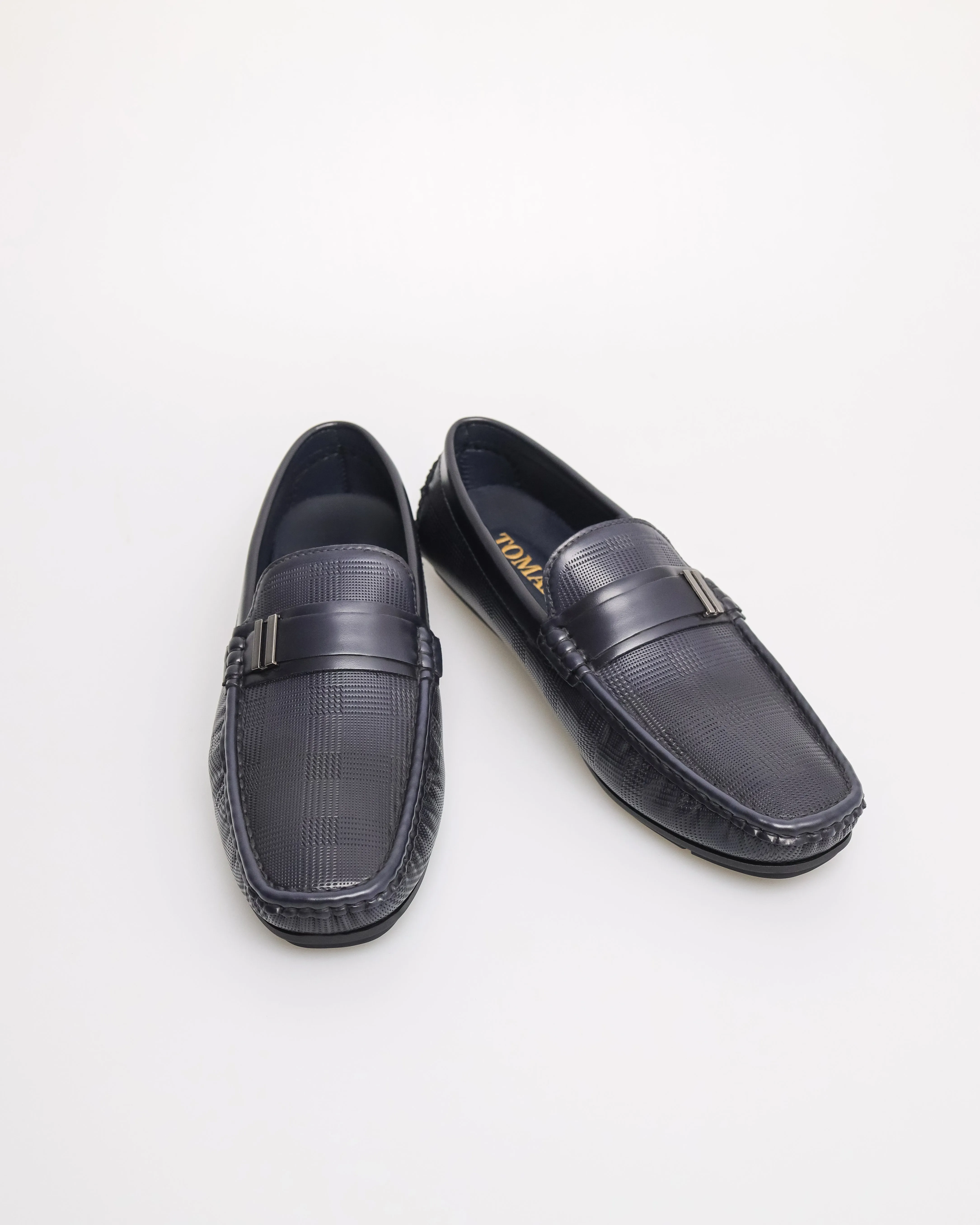 Tomaz C617 Men's Buckle Weave Moccasins