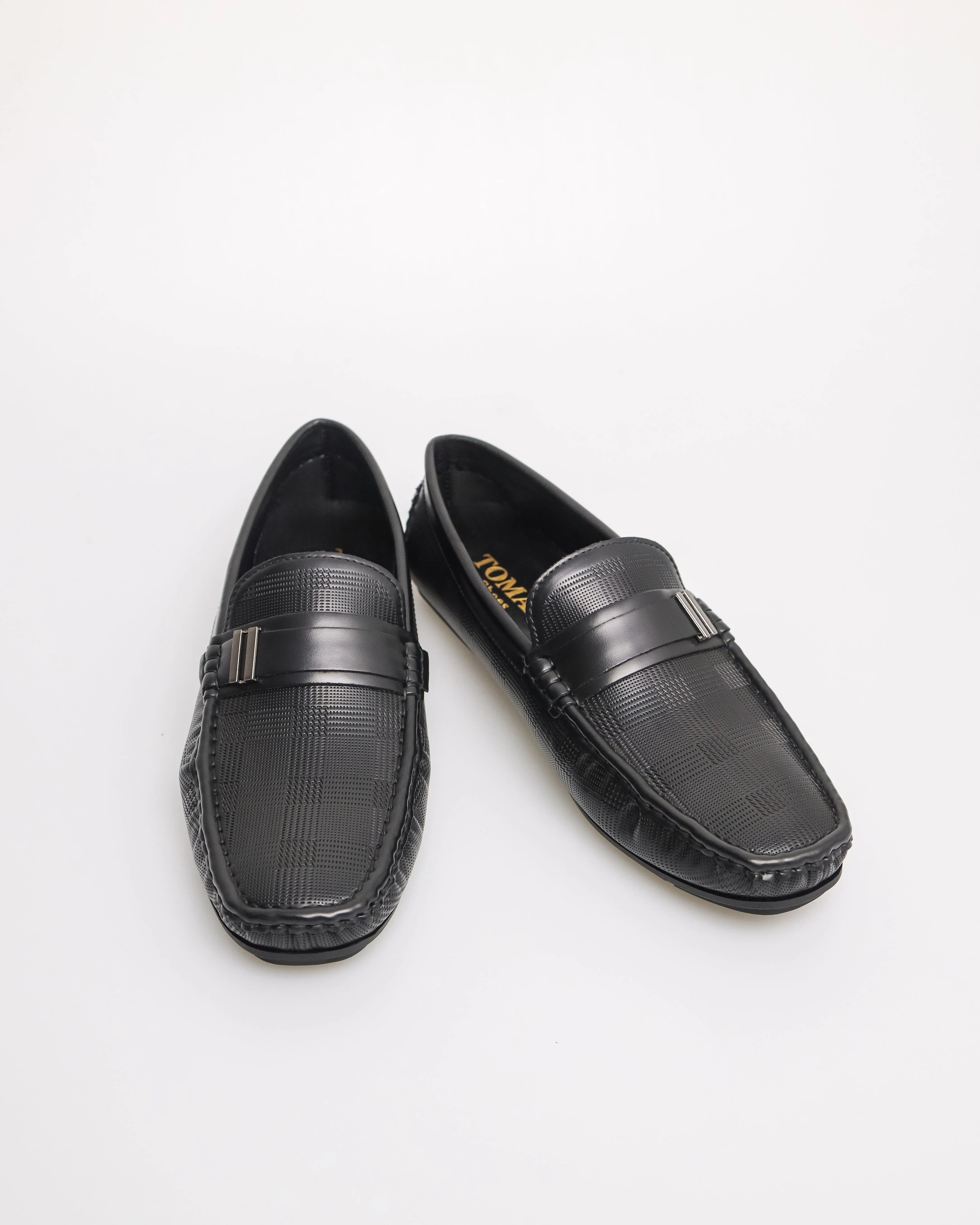 Tomaz C617 Men's Buckle Weave Moccasins