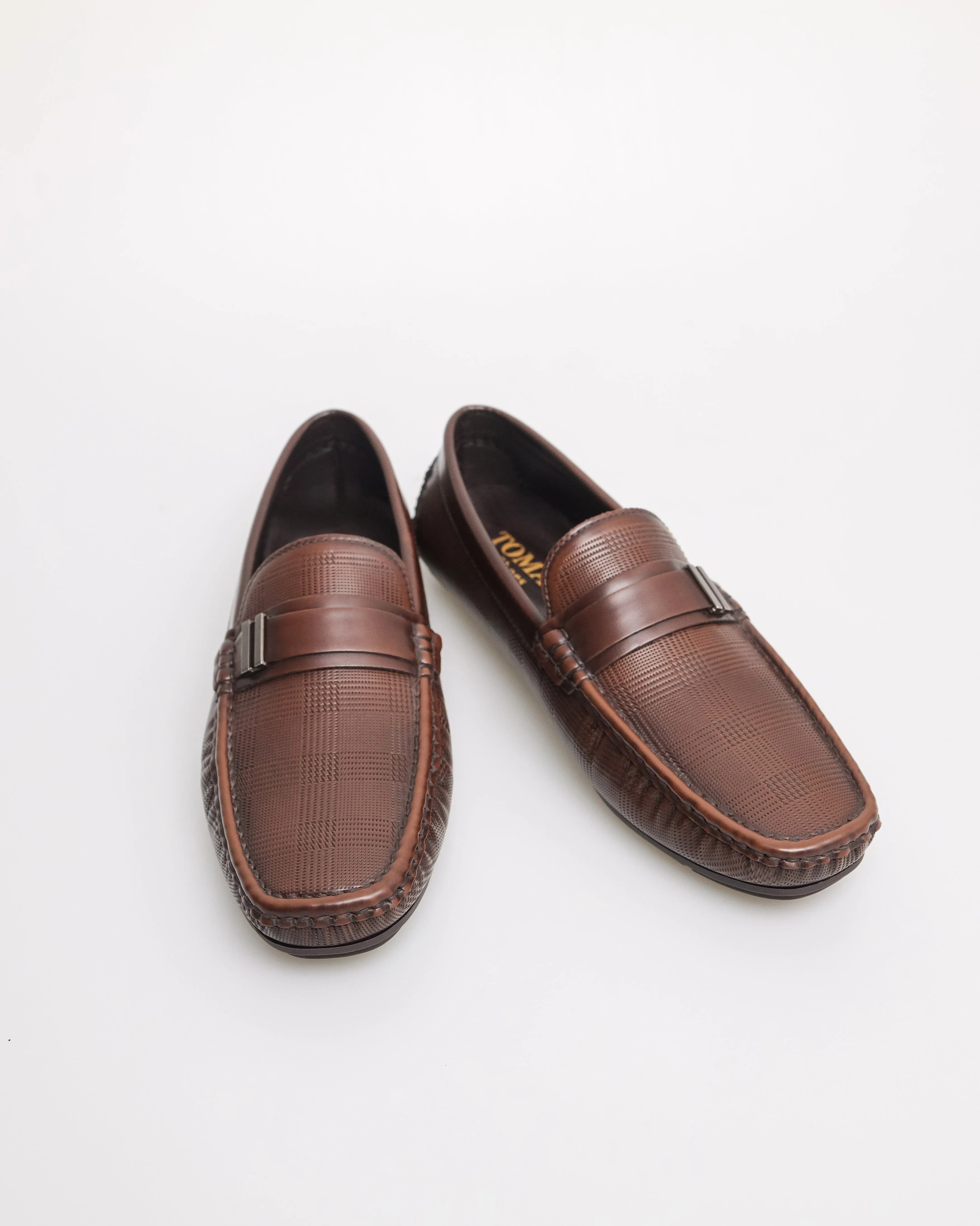 Tomaz C617 Men's Buckle Weave Moccasins