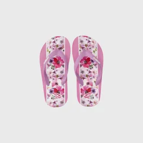 Umbro Kids Flowers Thongs Pink/Multi _ 182051 _ Pink