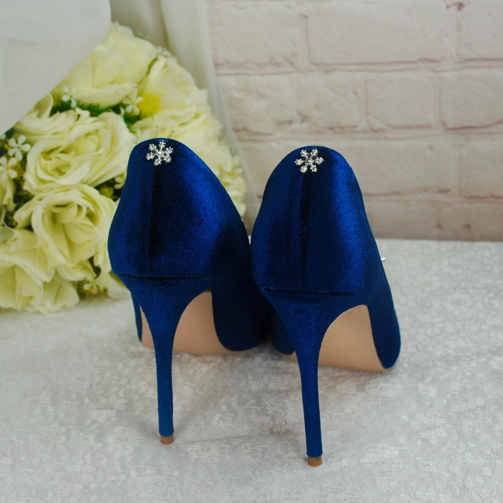 Winter Bridal Shoes - UK4/US6.5