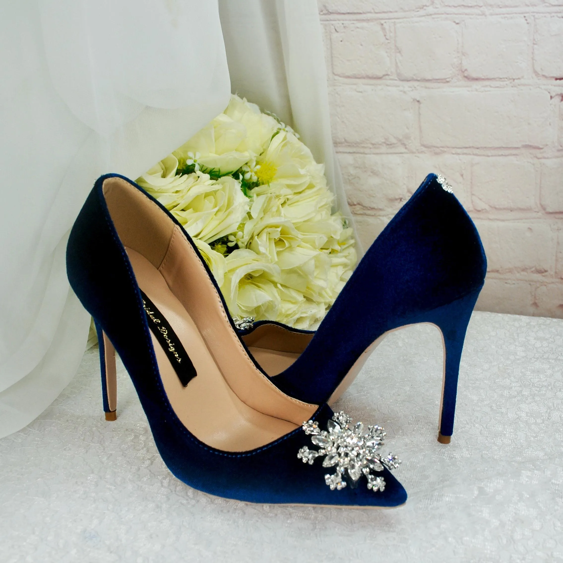 Winter Bridal Shoes - UK4/US6.5