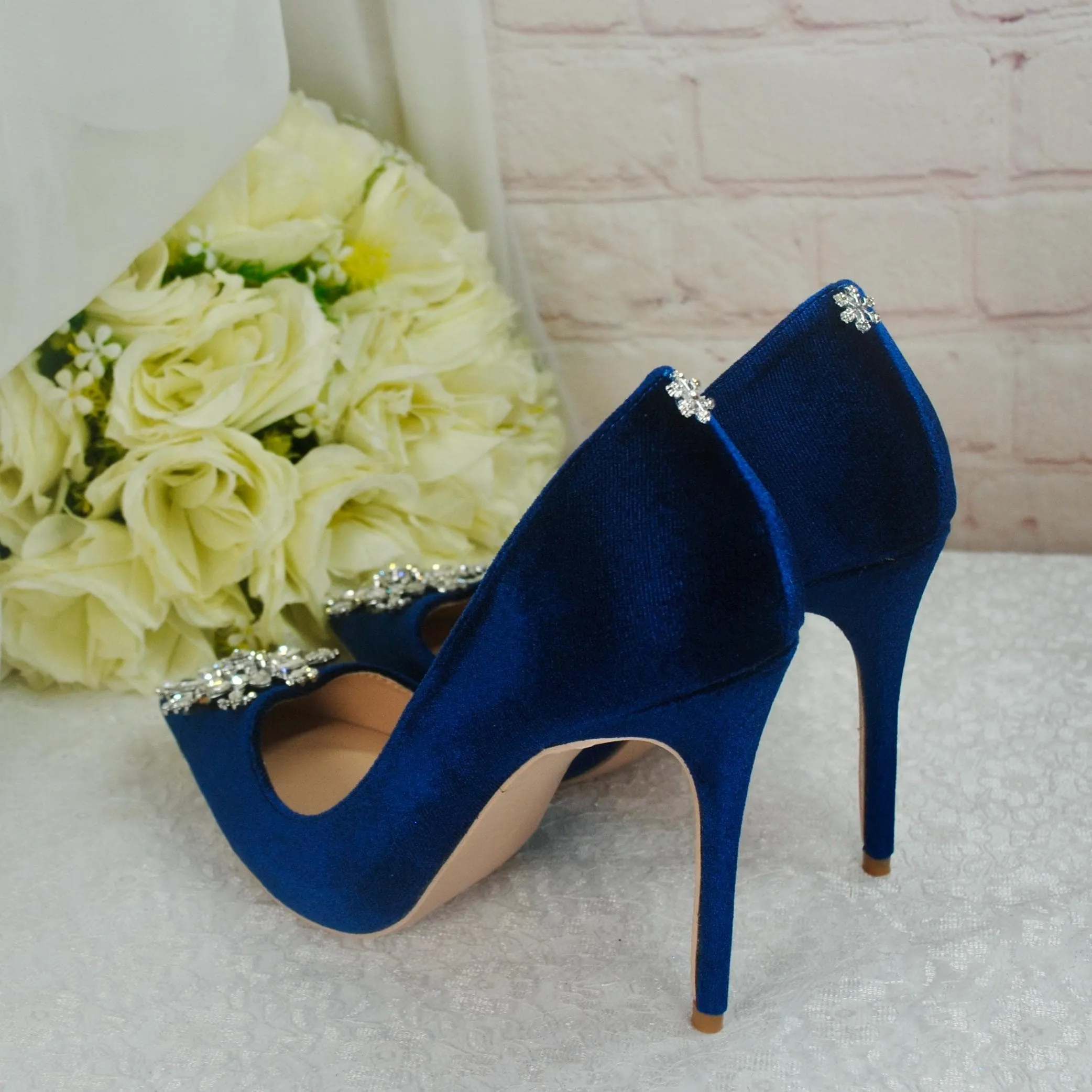 Winter Bridal Shoes - UK4/US6.5