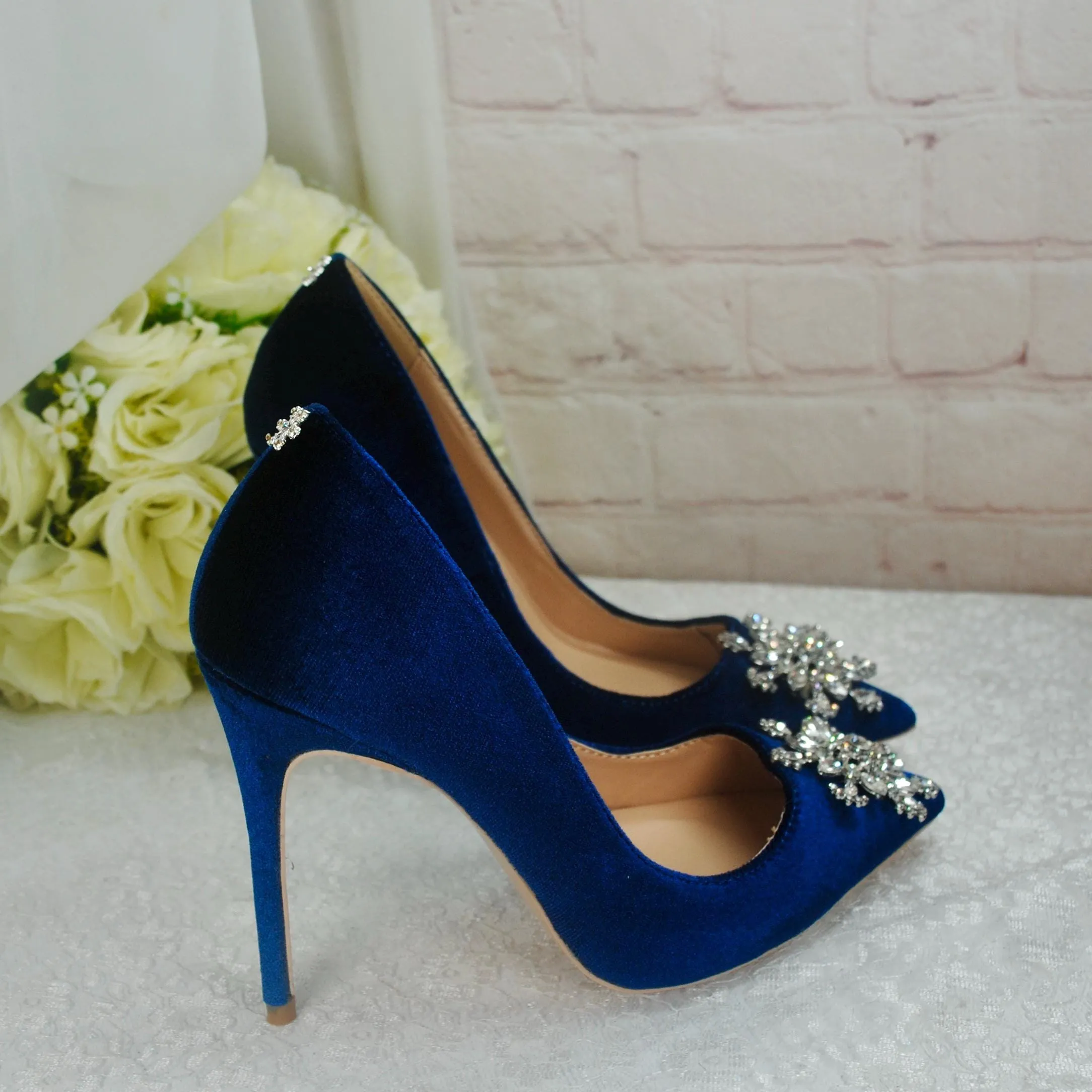 Winter Bridal Shoes - UK4/US6.5