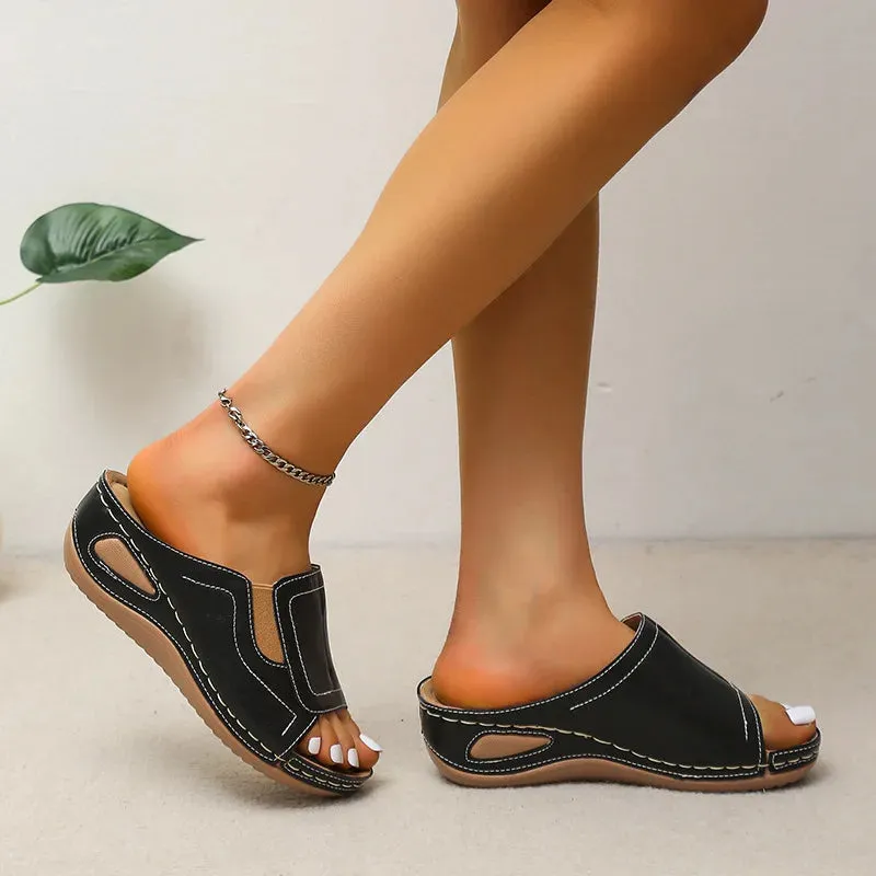 Women's Arch Support Slide Sandals for Bunions