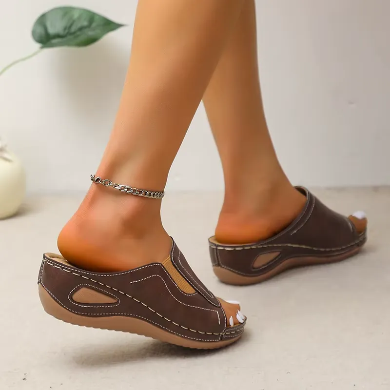 Women's Arch Support Slide Sandals for Bunions